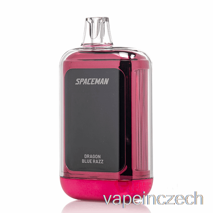 Spaceman Curve 18k Jednorázové Dračí Modré Razz Vape Pero